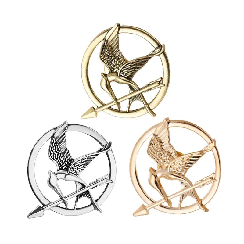 Vintage-Style Bird Brooches Inspired by The Hunger Games
