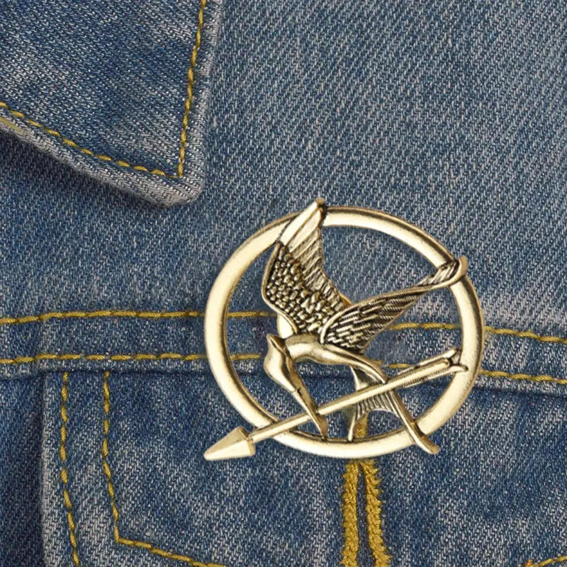 Vintage-Style Bird Brooches Inspired by The Hunger Games