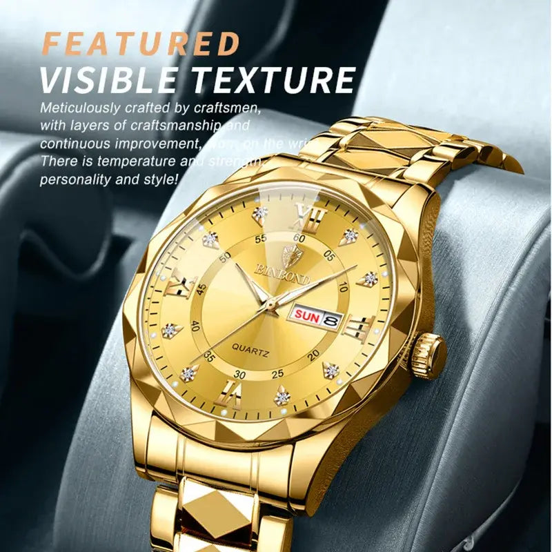 Binbond Luxury Men's Quartz Sport Watch