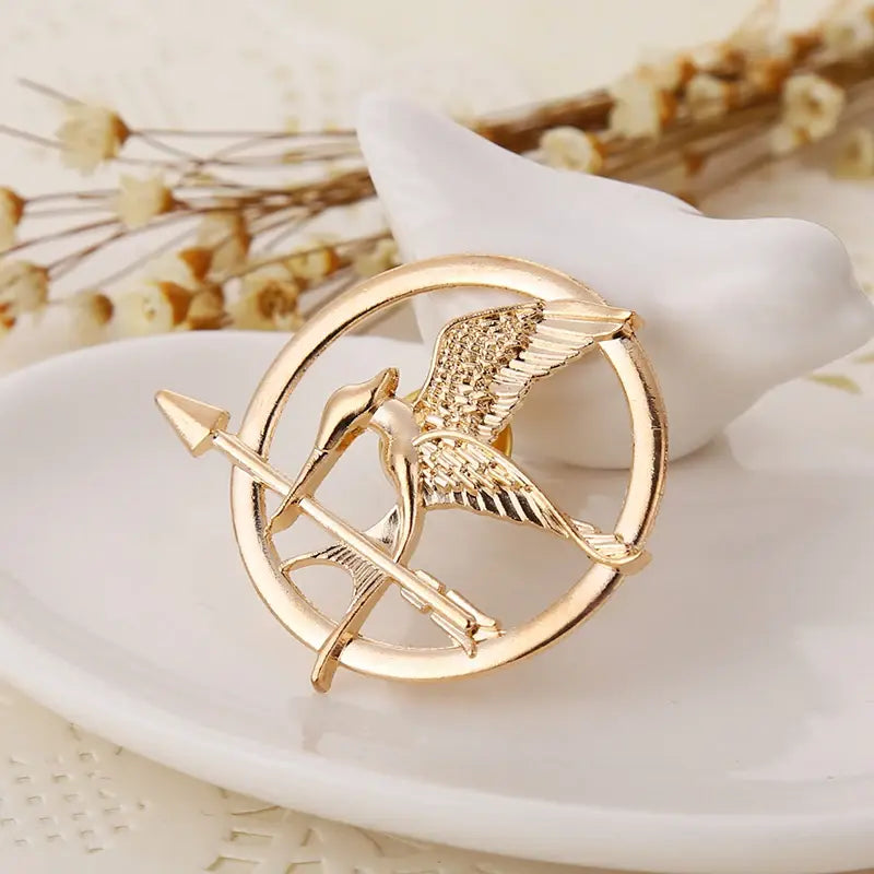 Vintage-Style Bird Brooches Inspired by The Hunger Games