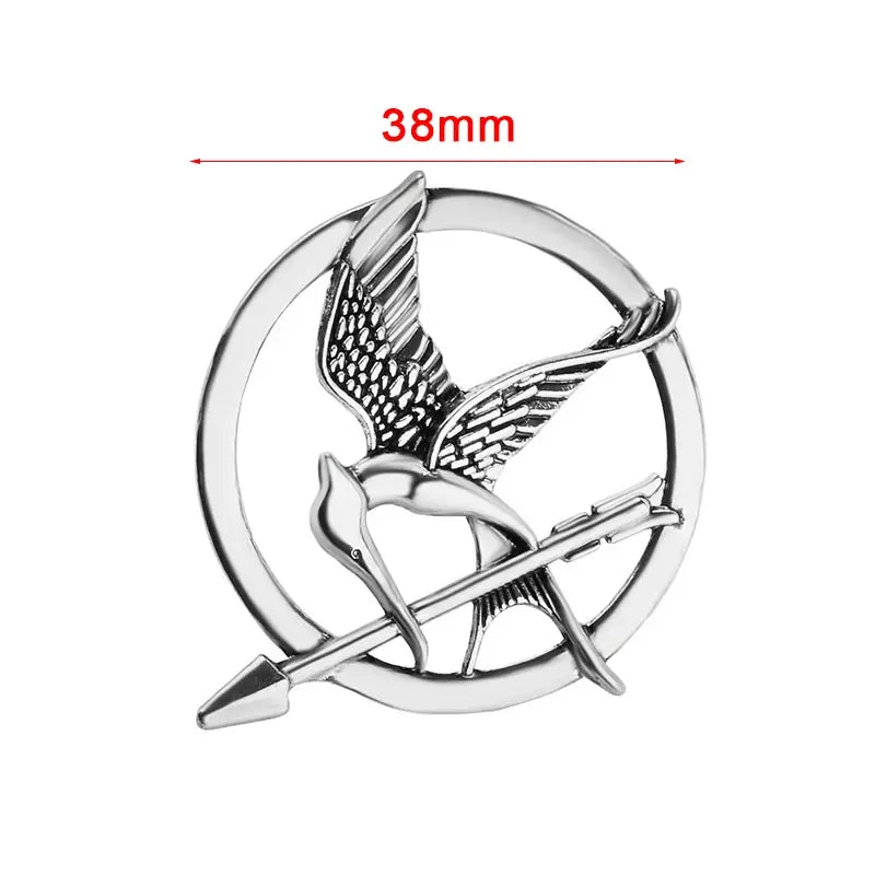 Vintage-Style Bird Brooches Inspired by The Hunger Games