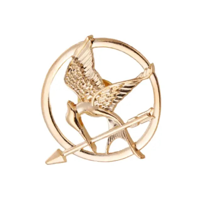 Fashion Trendy Jewelry The Hunger Games Popular Punk Vintage Style Birds Brooches Universal Costume Jewellery Accessories