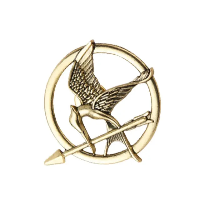 Fashion Trendy Jewelry The Hunger Games Popular Punk Vintage Style Birds Brooches Universal Costume Jewellery Accessories