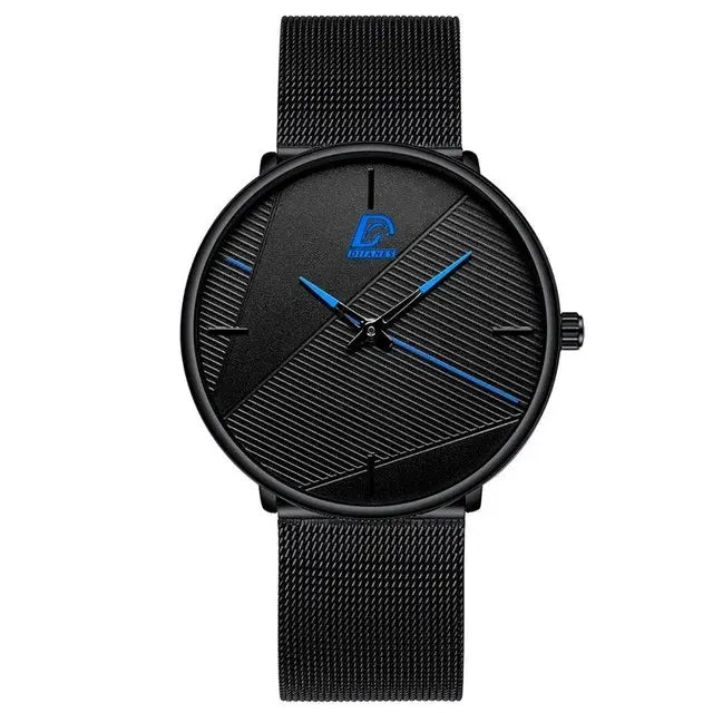 reloj hombre Watches Mens 2023 Minimalist Men's Fashion Ultra-thin Watch Simple Men Business Quartz Wristwatch relogio masculino